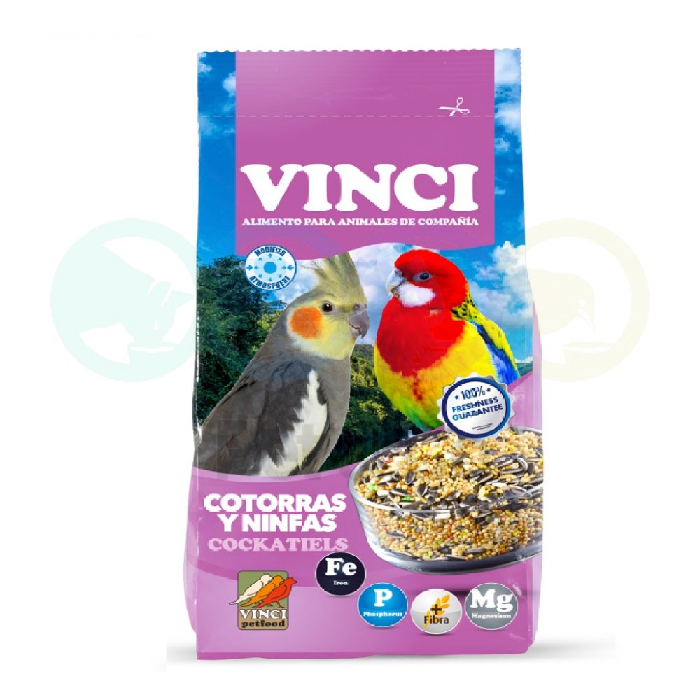 Vinci Mixture for Cockatiels & Ninfas 1kg