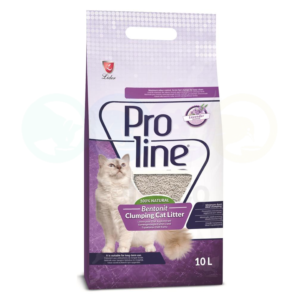 Proline Clumping lavender Cat litter 10L