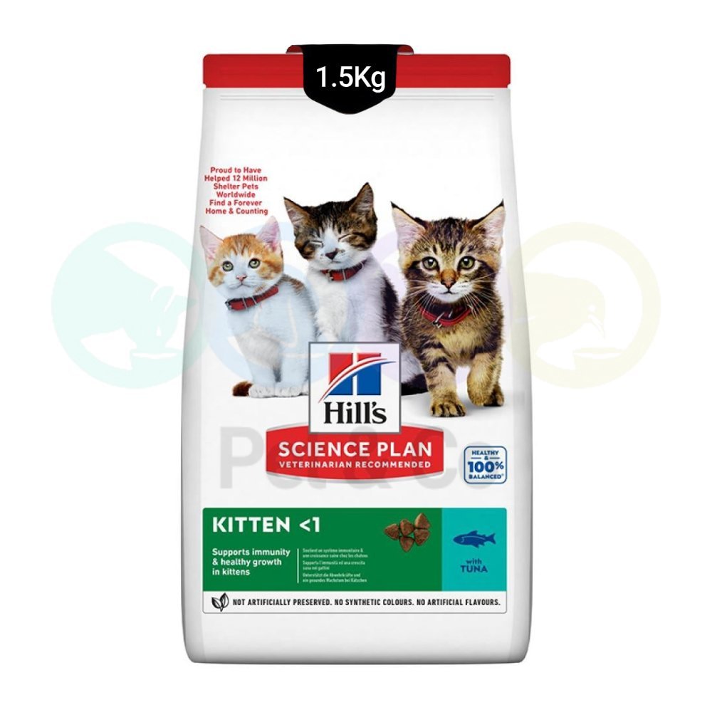Hill’s Kibbles for Kittens with Tuna 1.5Kg