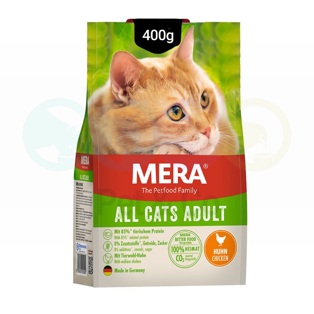 Mera Kibbles for Cats Wheat Free with Poultry 400g