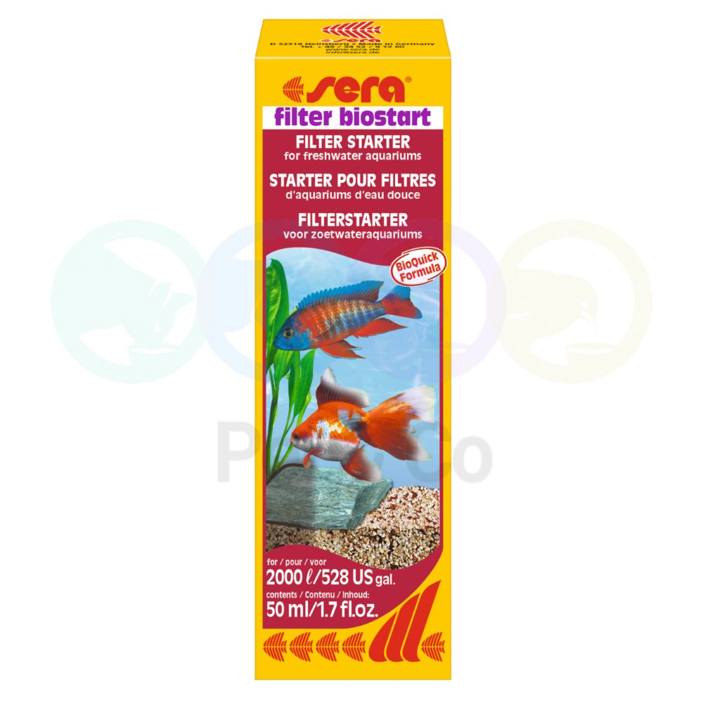 Sera Filter Starter for Freshwater Aquariums 50ml