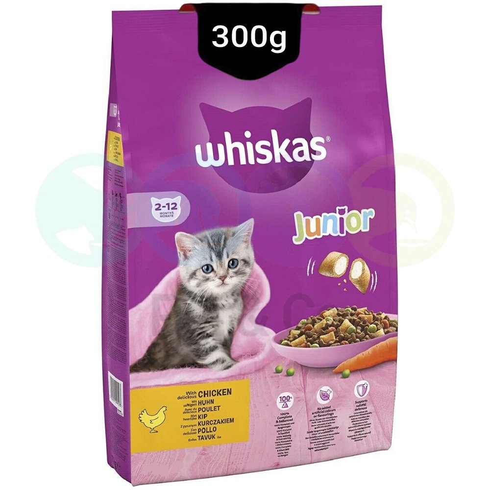 Whiskas Kibbles for Kittens with Chicken 300g