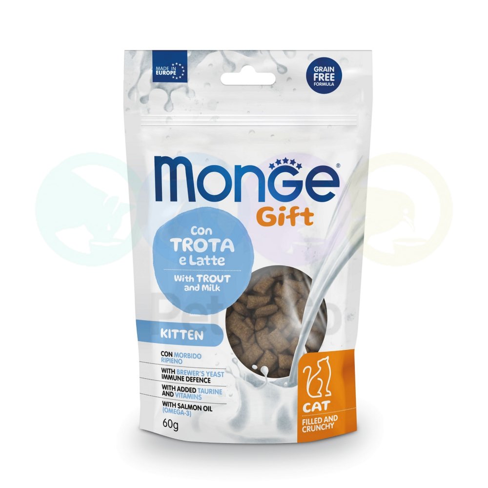 Monge Treat for Kittens with Trout &amp; Milk 60g