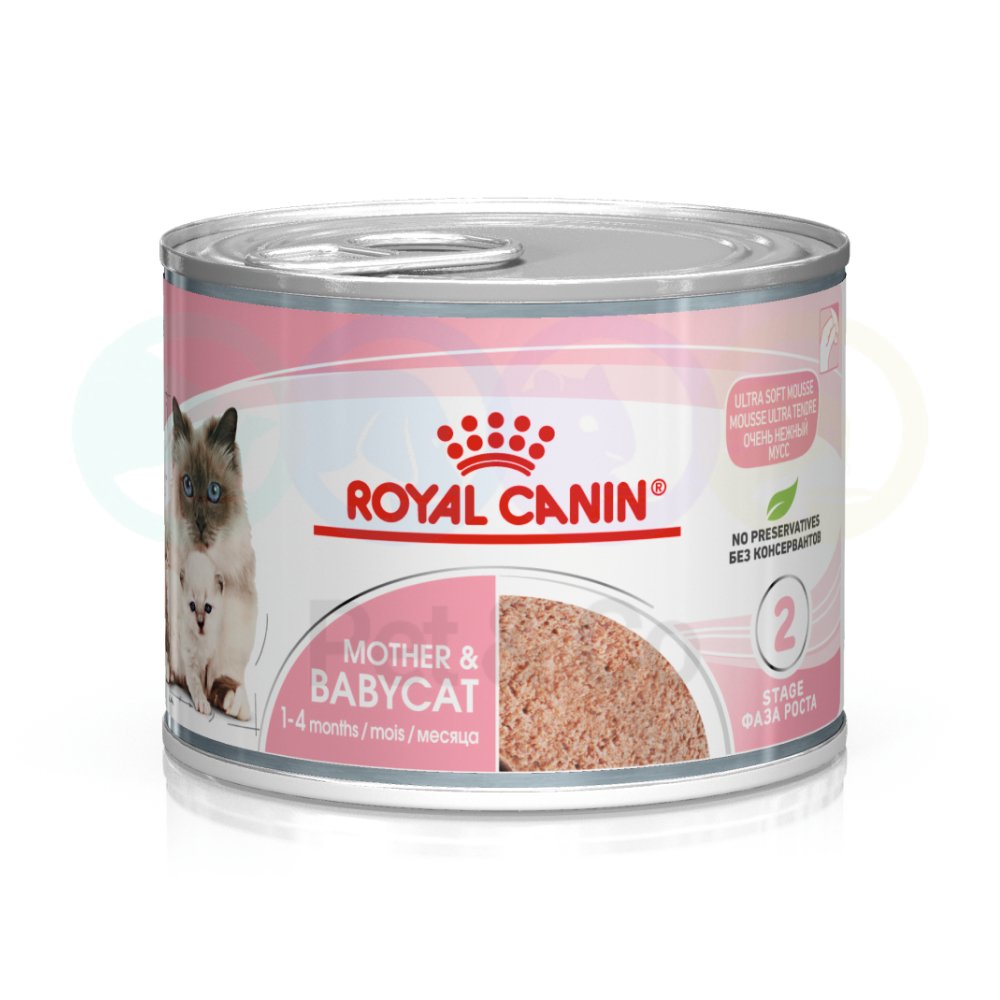 Royal Canin Mousse for Mother & Babycat 195g