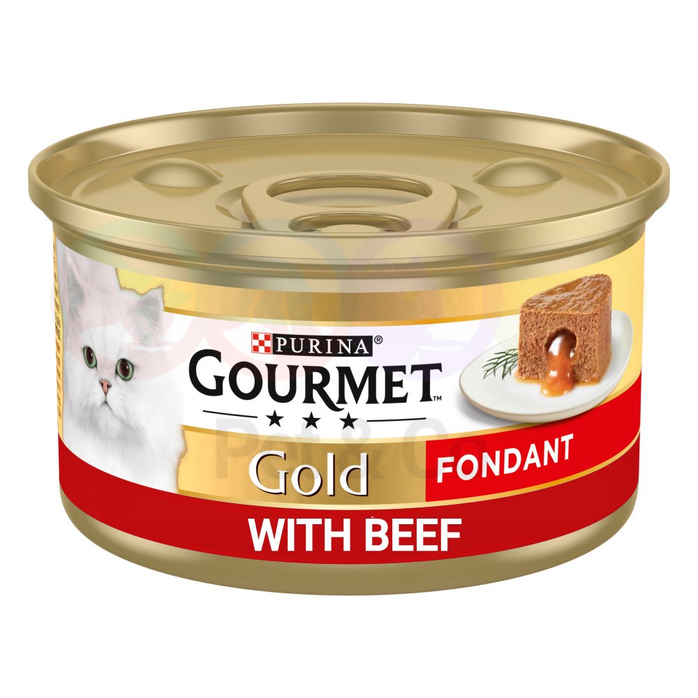Purina Gourmet Gold Fondant with Beef 85g