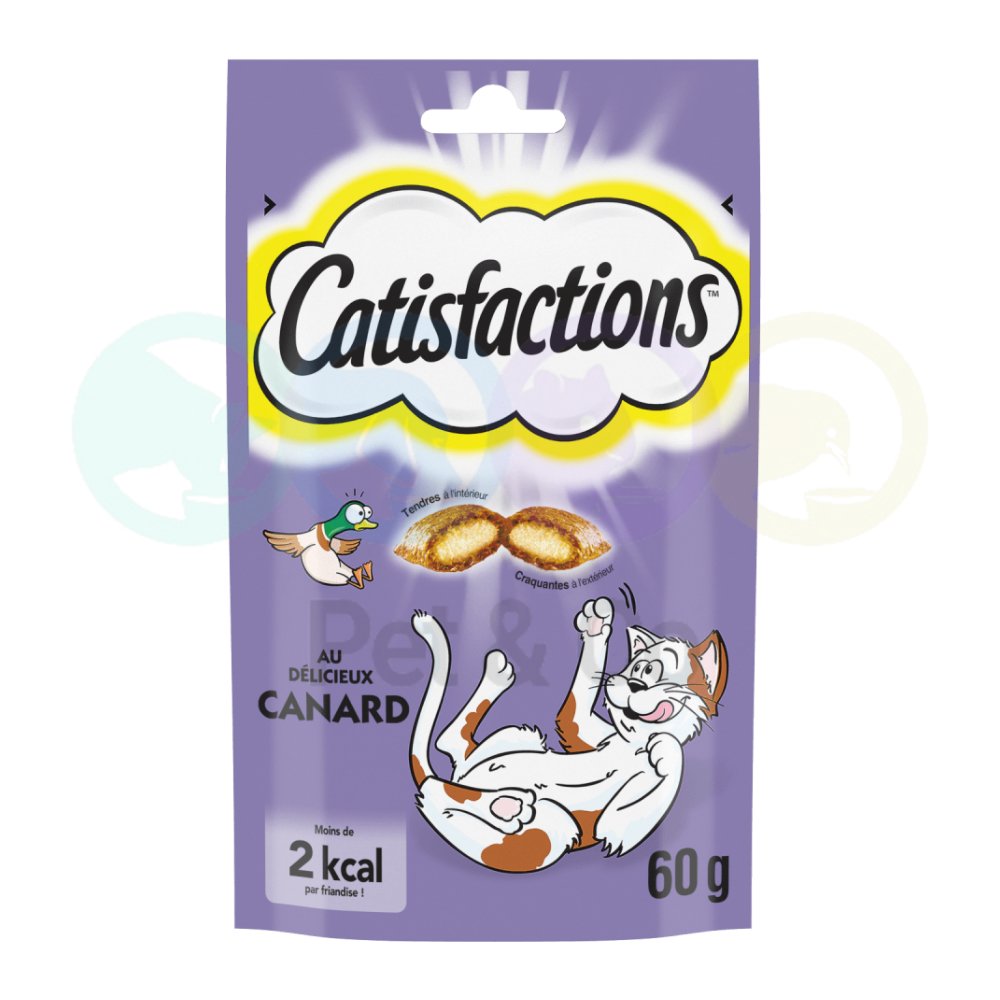 Catisfactions Cats Treats with Duck 60g