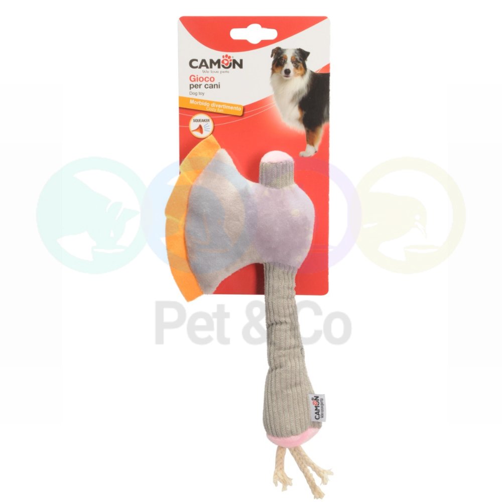 Dog toy Hatchet with squeaker Camon