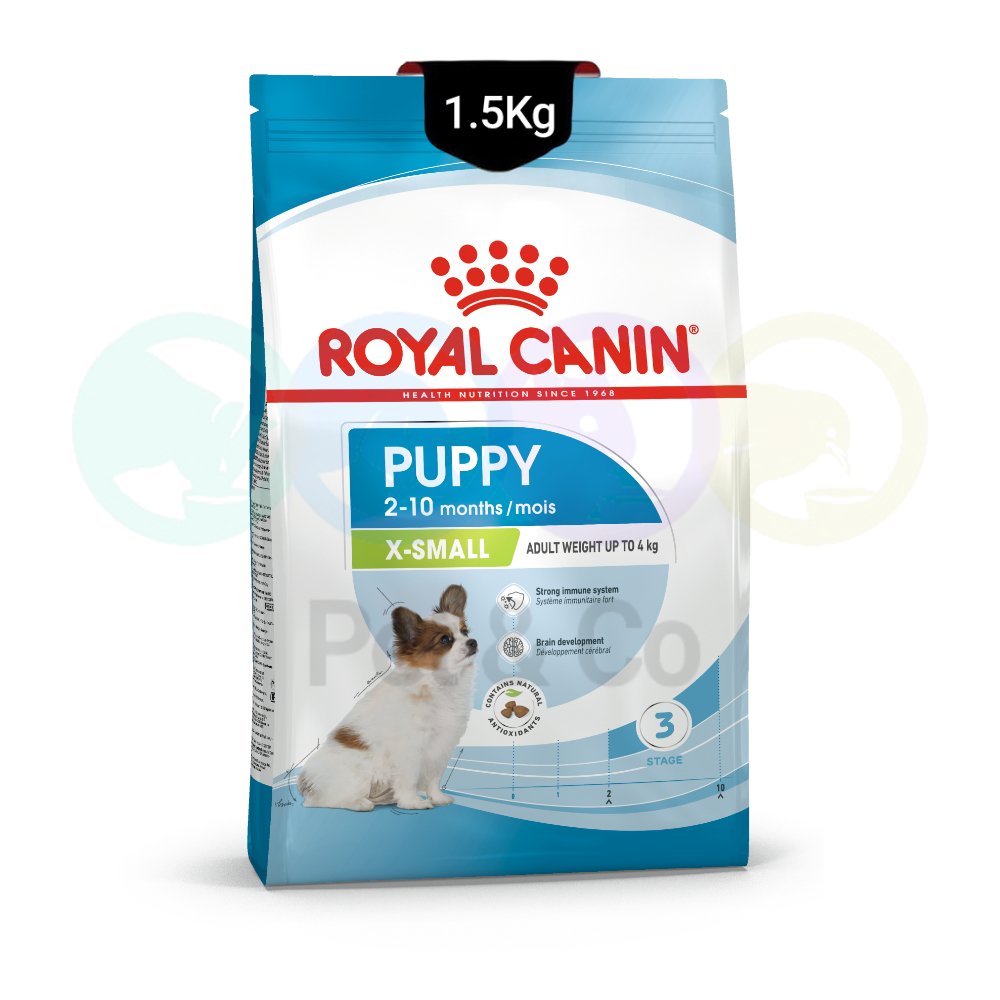 Royal canin Kibbles for very small breed puppies x-small 1.5kg