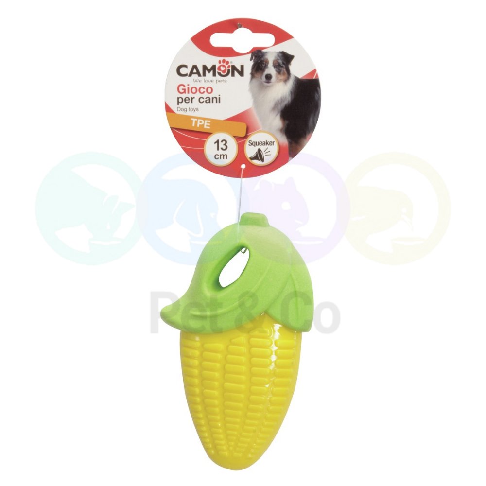 Dog Toy Cob with Squeaker Camon