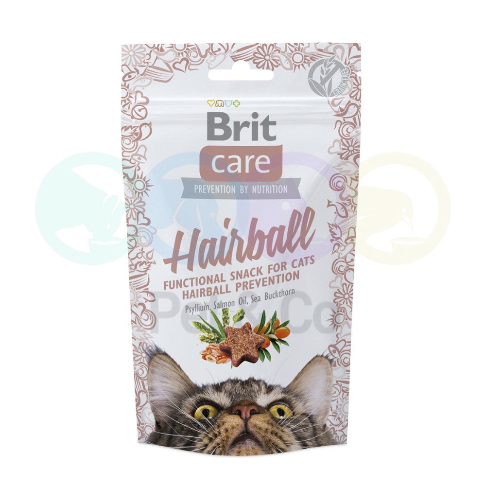 Brit Care Cat Treats Hairball 50g