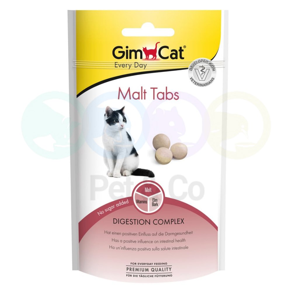 GimCat Malt Tabs promotes Intestinal Health 40g