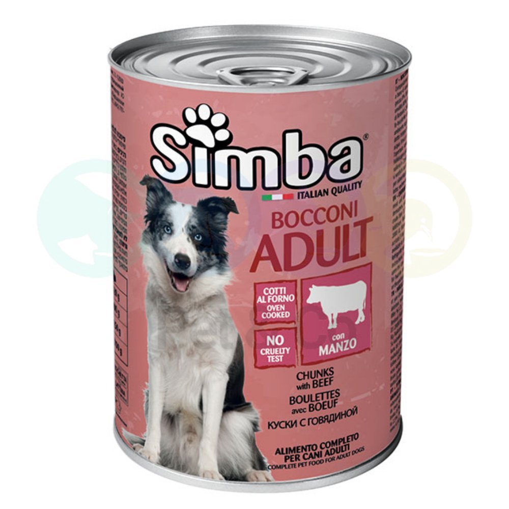 Simba Chunks with Beef for Dogs 1.25Kg