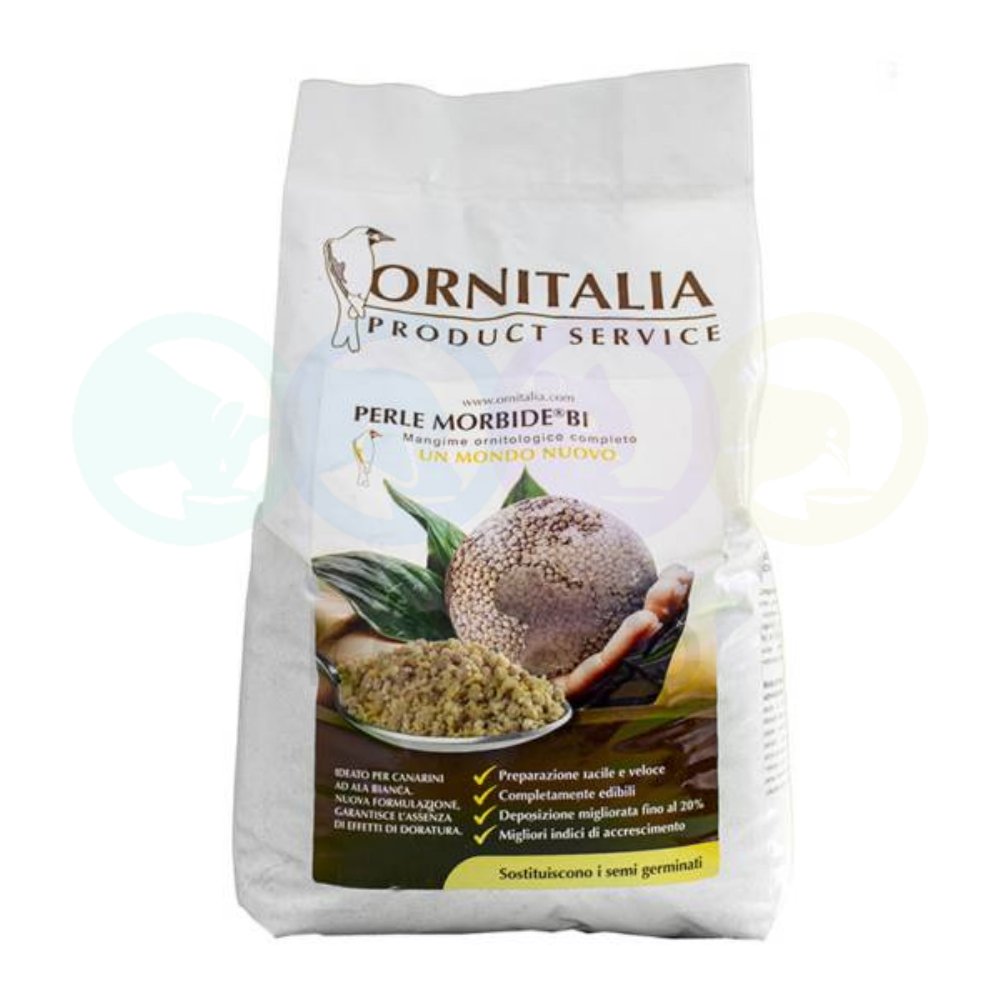 Ornitalia Perle Morbide Blanche 800g