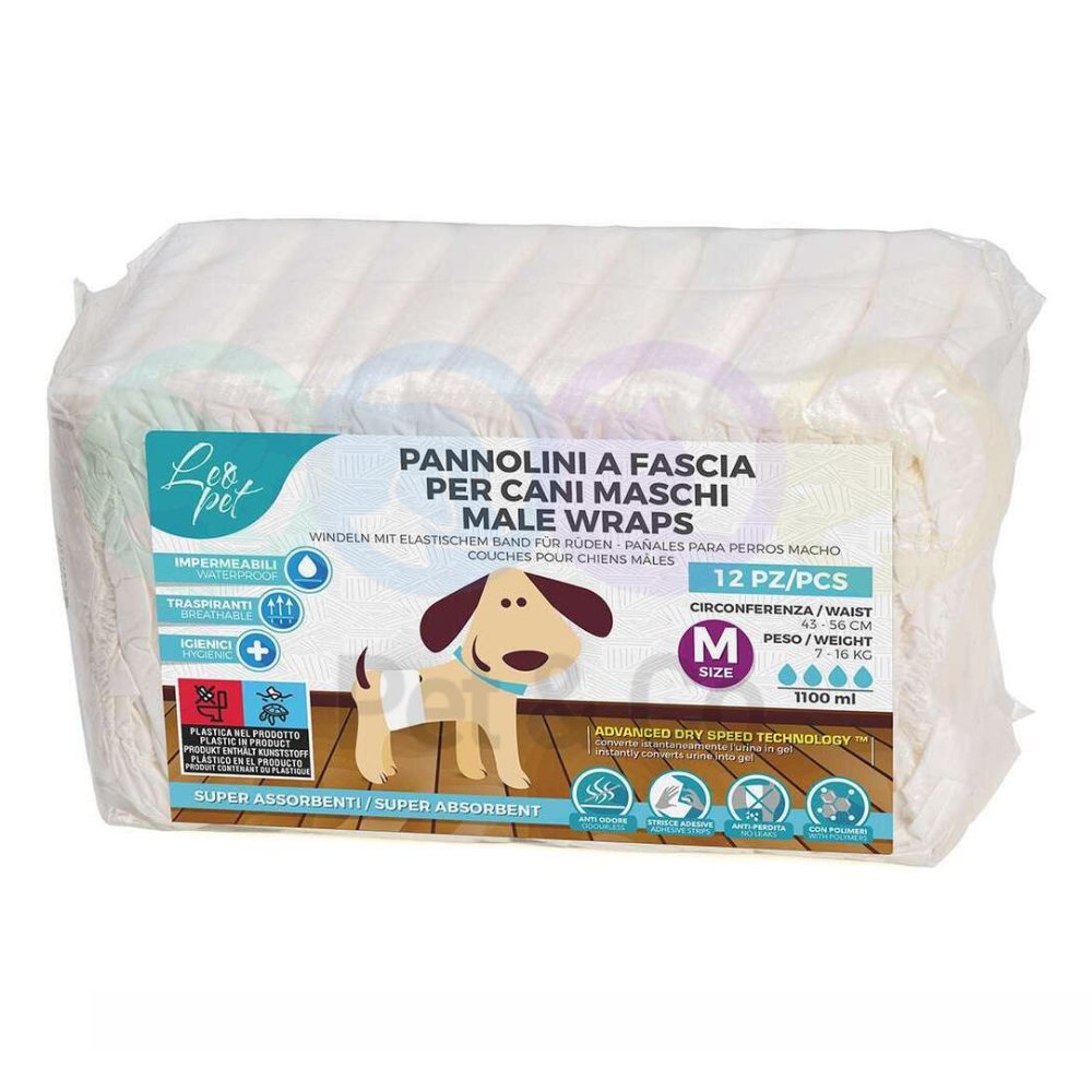 Disposable Male Dog Band Diapers M (7-16kg)