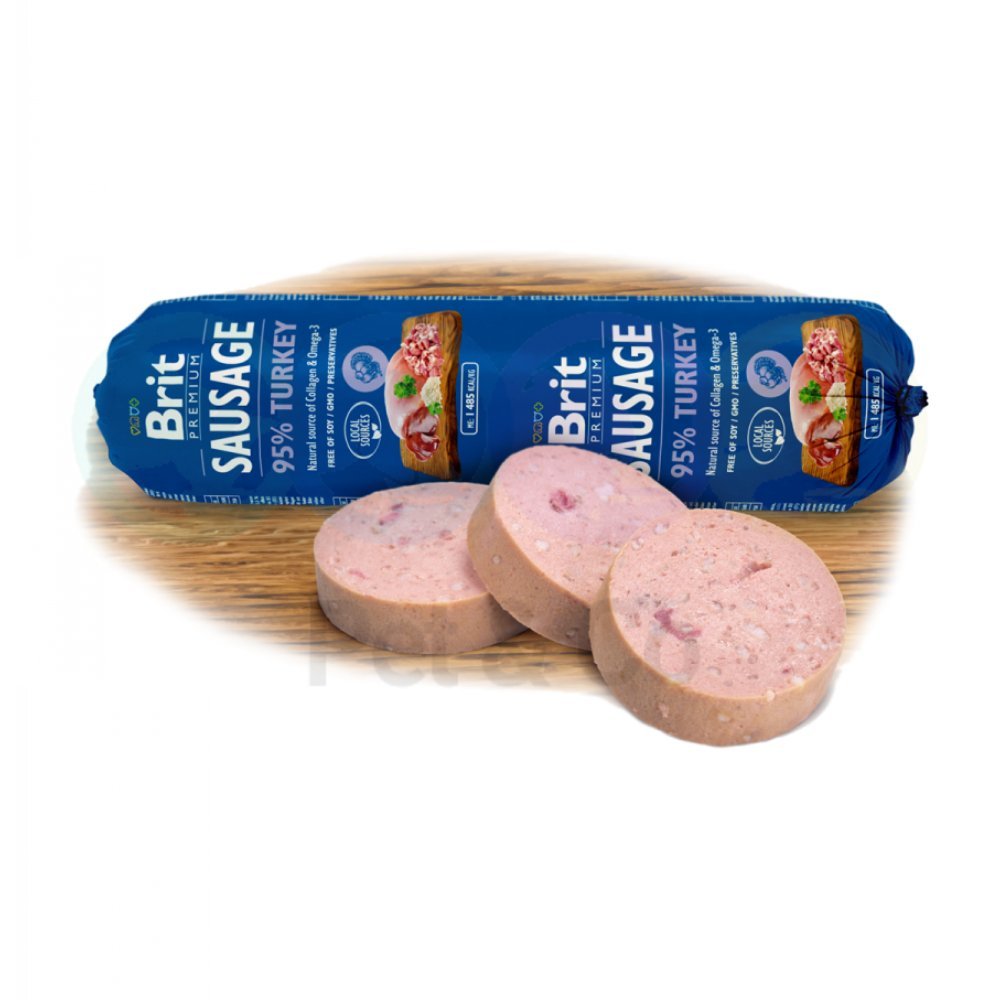 Brit Sausage for Dogs with Turkey 800g