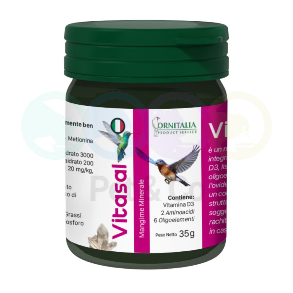 Ornitalia Vitamin D3 for Birds Bones 35g
