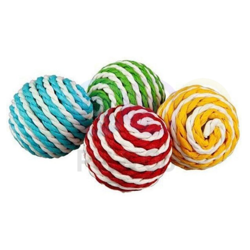 Cat Toy Scratching Balls 4pcs