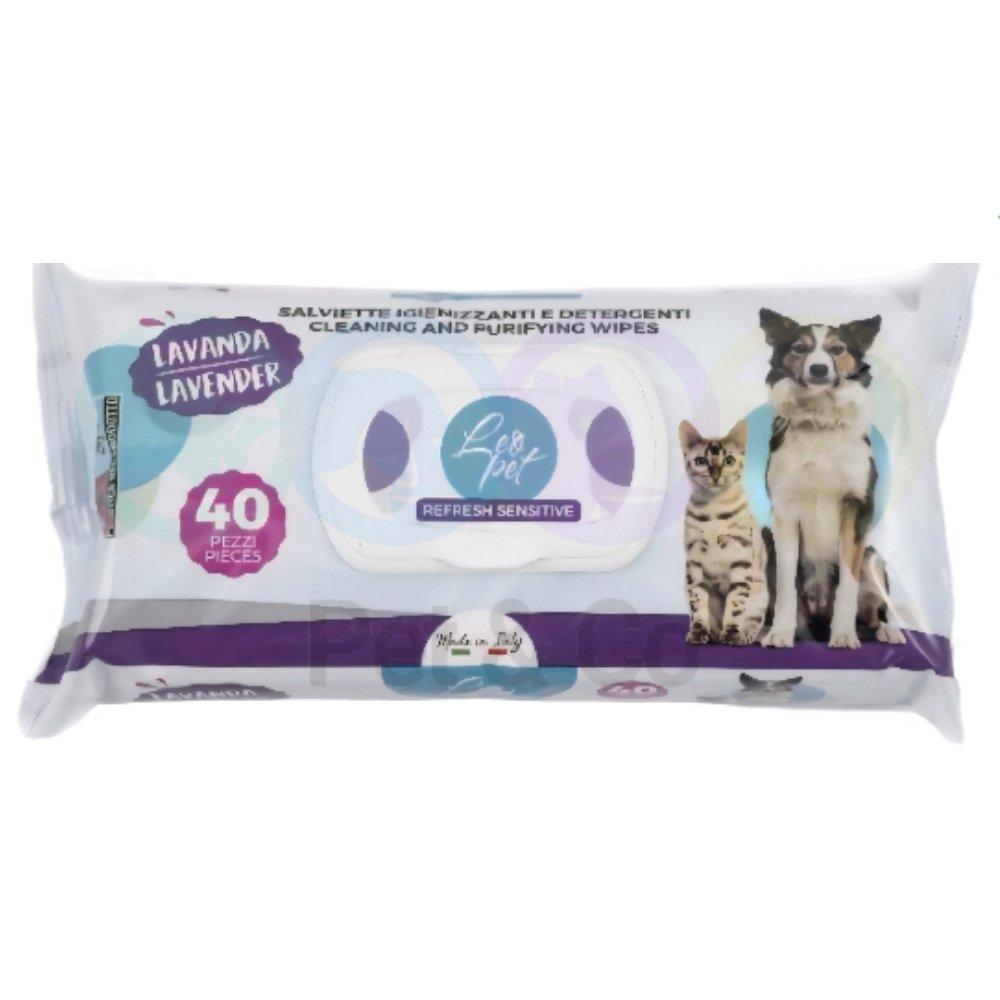Wet Wipes with Lavender Scent 40pcs