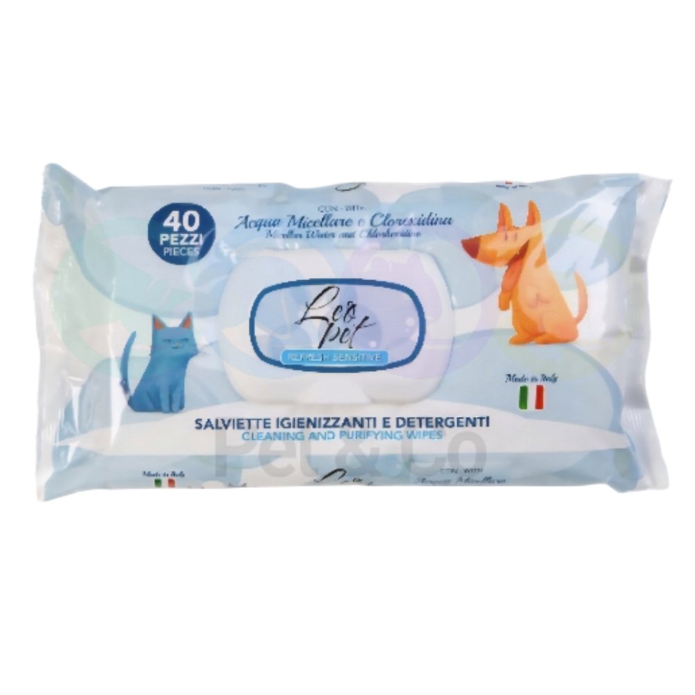 Wet Wipes with Micellar Water & Chlorhexidine 40pcs