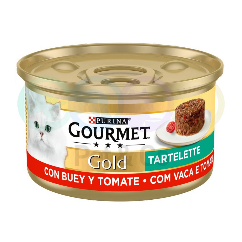 Gourmet Gold Tartelette for Cats with Beef & Tomato 85g