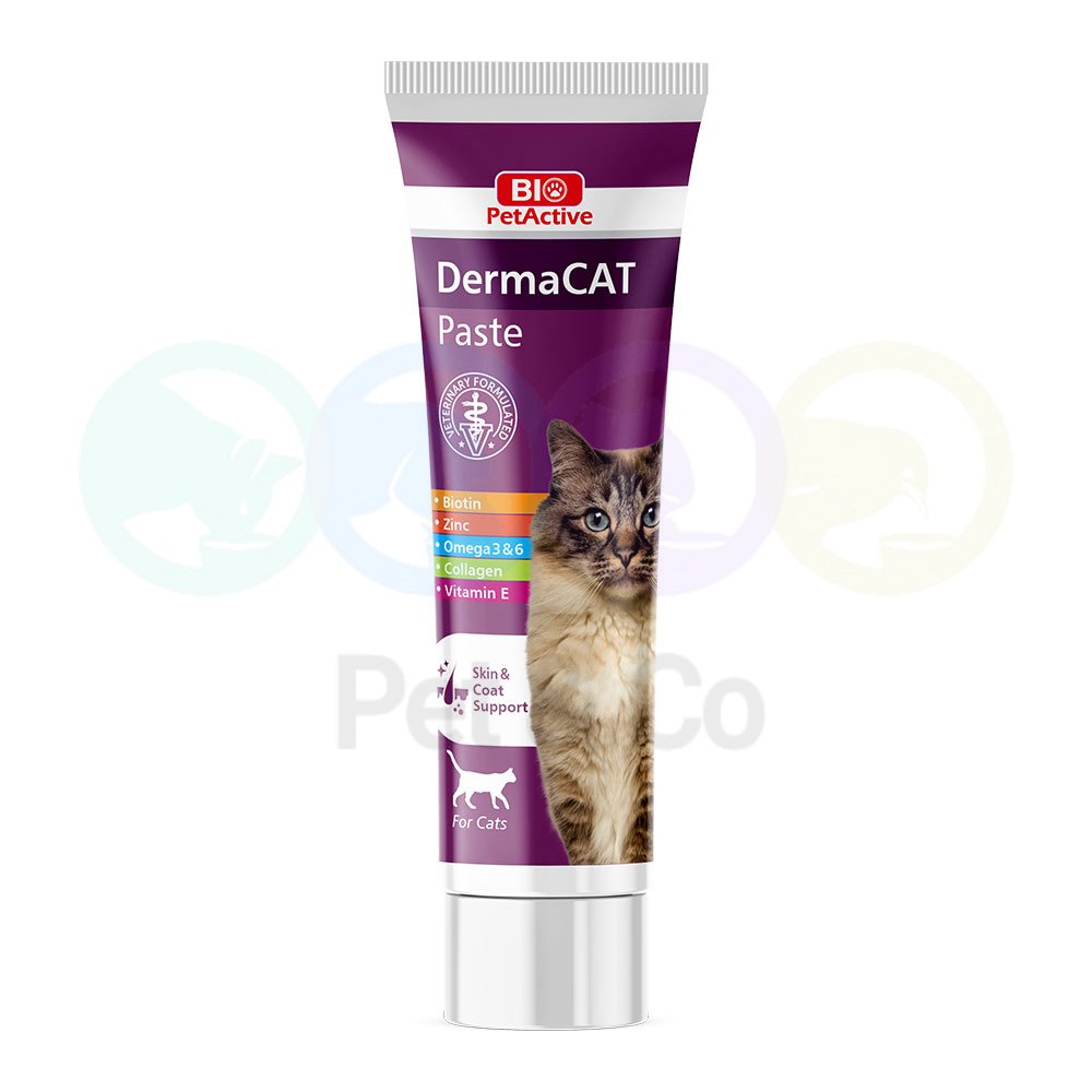 DermaCAT Paste for Skin & Coat Support for Cats 100ml