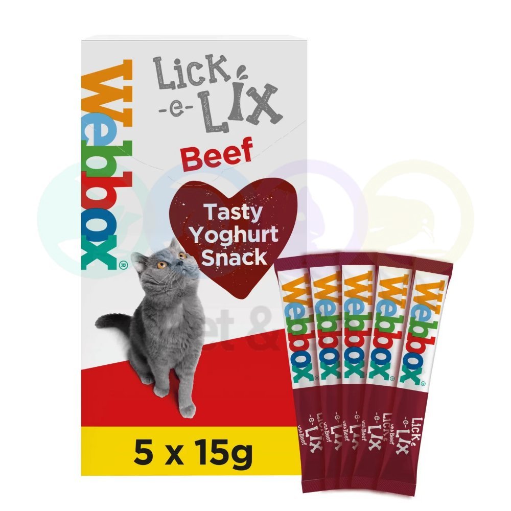 Webbox Liquid for Cats with Beef 5x15g