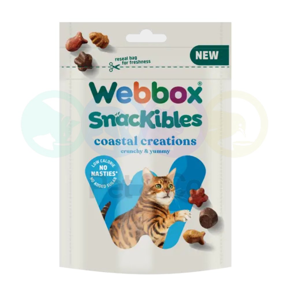 Webbox Cat Treats Snackibles Coastal Creations 85g