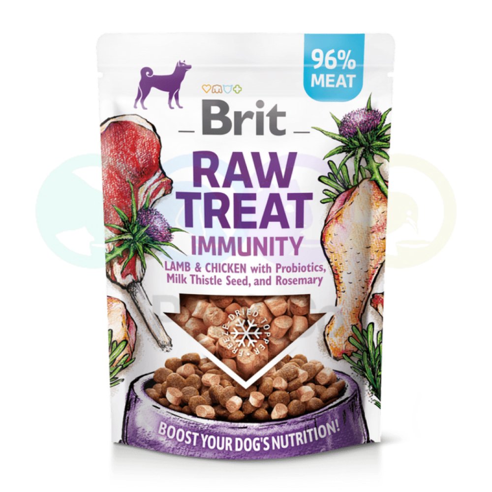 Brit Dog Raw Treat Immunity with Lamb & Chicken 50g