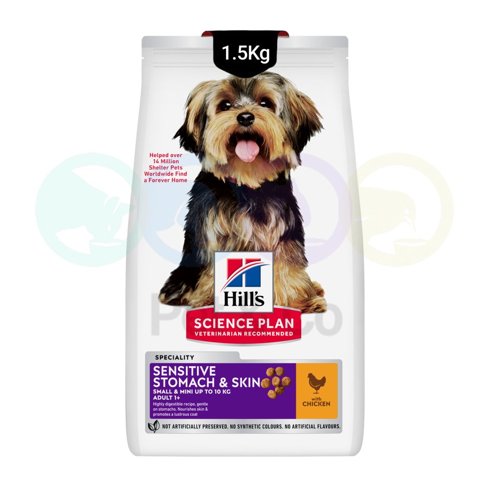 Hill's Kibbles for Dogs with Sensitive Stomach & Skin 1.5Kg