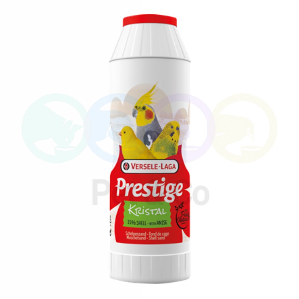 Versele-Laga Prestige Kristal White Shell Sand with Aniseed 2Kg