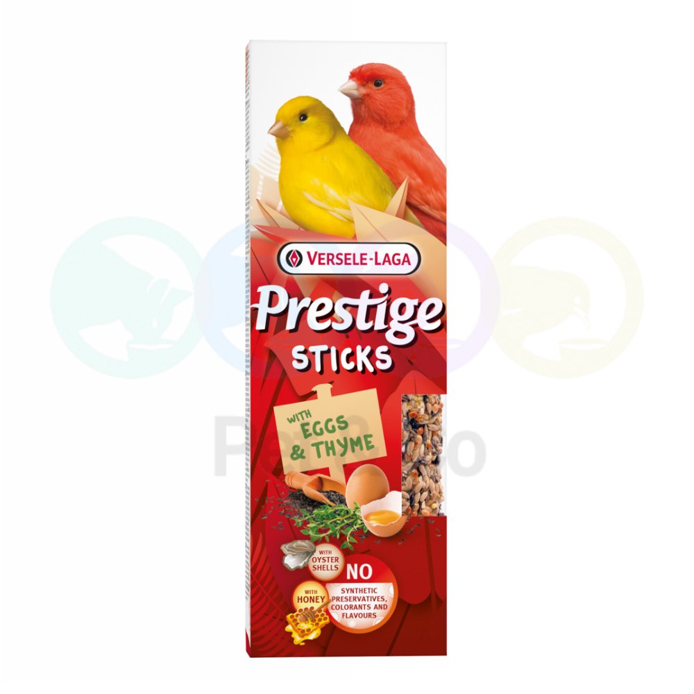 Prestige Sticks for Canaries with Eggs & Thyme