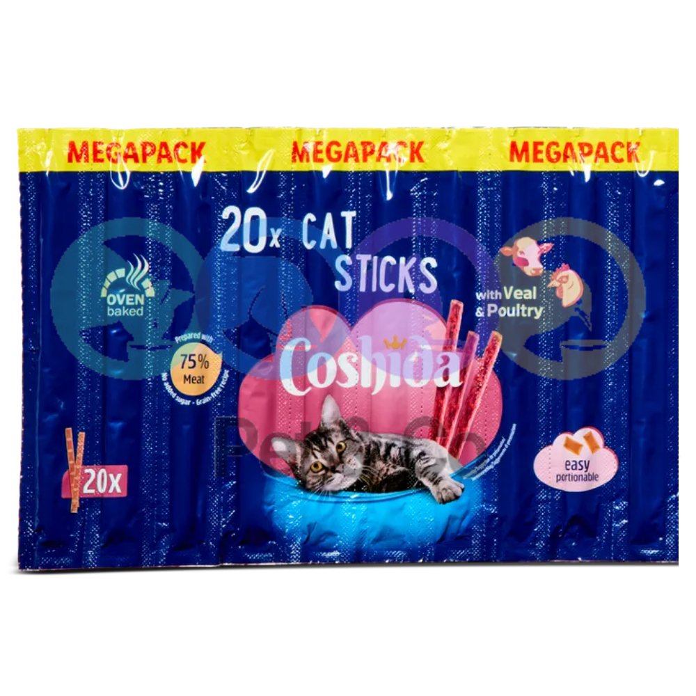 Coshida Sticks for Cats with Veal & Poultry 20×5g