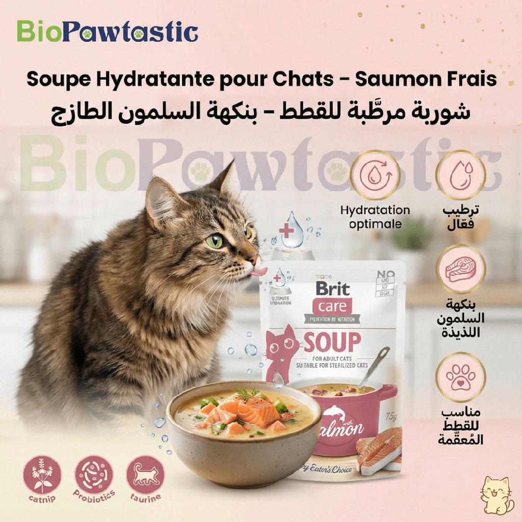Soupe Hydratante pour Chats