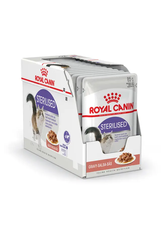 Royal Canin - Sterilised en Sauce 12x85g
