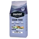 Ownat GRAIN FREE Chat Adult Sterilised Fish 3Kg