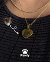 Collier Cœur Précieux – Portrait Gravé de Votre Compagnon 