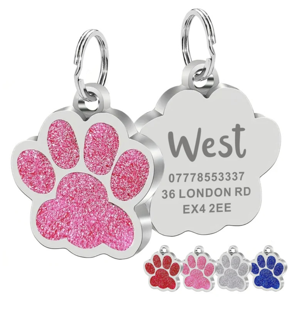 Patte Scintillante Personnalisée 