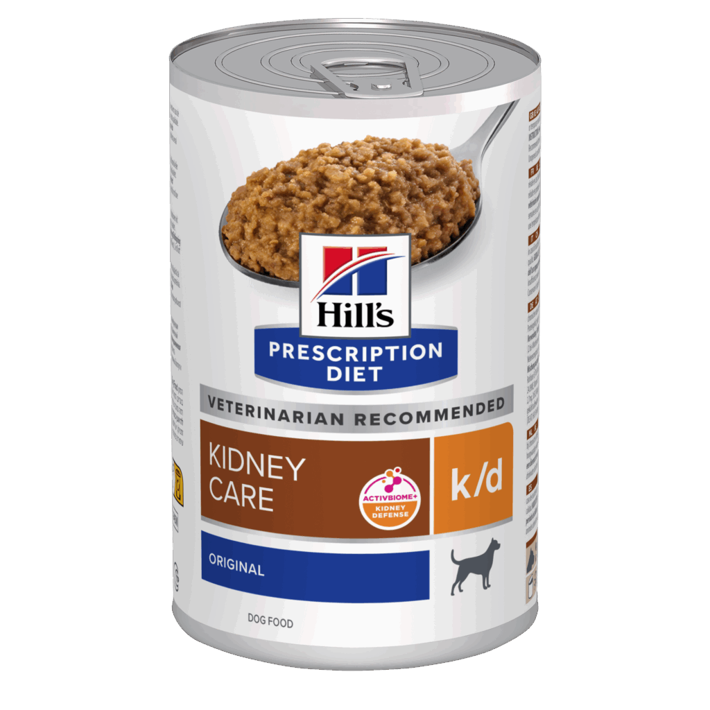 Hill’s Prescription Diet k/d Pâtée pour Chien – Saveur Originale (350g)