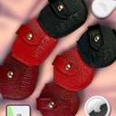Étui en cuir WAFFY pour AirTag (Apple )