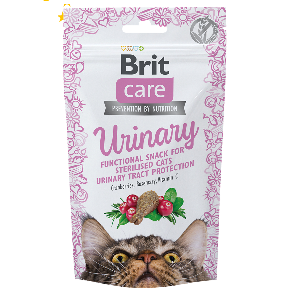 Brit Care Cat Snack Urinary (Dinde et Poulet) 50g