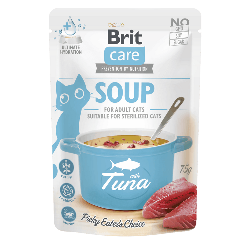 Brit Care Cat Soup Tuna (soupe au thon pour chat) 75g