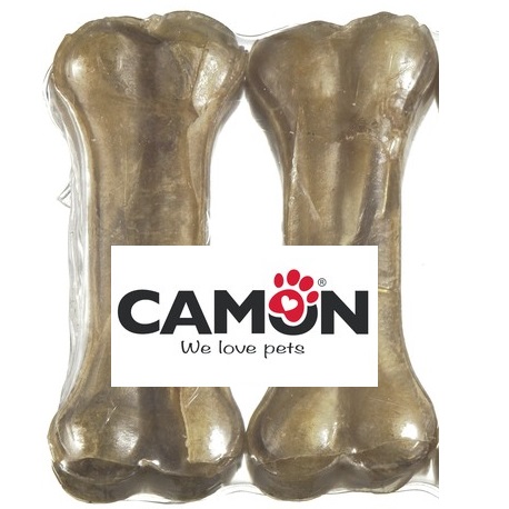 Camon Beef-hide bones Chien (Boeuf) 2pcs 16.5cm 240g