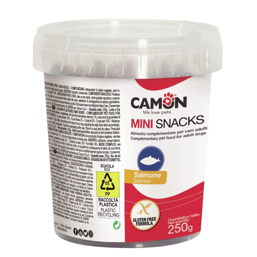 Camon Bones with salmon flavour Chien (Saumon) 250g