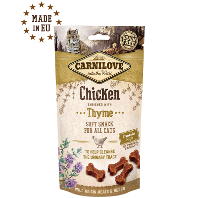 Carnilove Cat Snack Chicken enriched with Thyme (Poulet) 50g