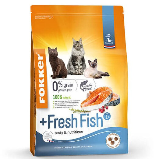 Fokker Cat +Fresh Fish 100 % sans céréales 2.5kg