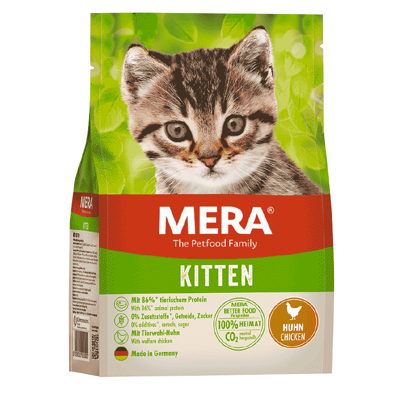 Mera Chaton/kitten toutes Races au poulet 2kg | 10kg - 2kg