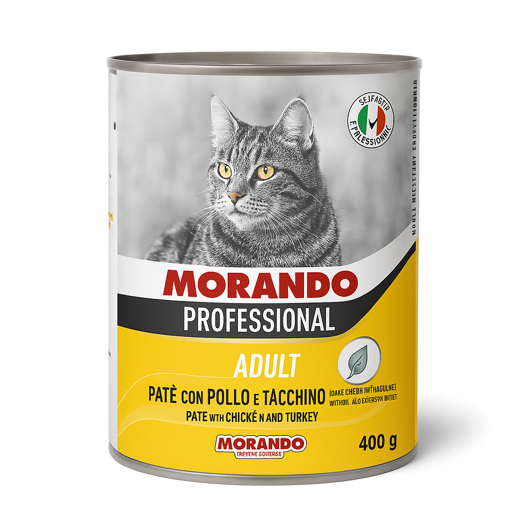 Morando Pâtée au Poulet Pour Chats 400g
