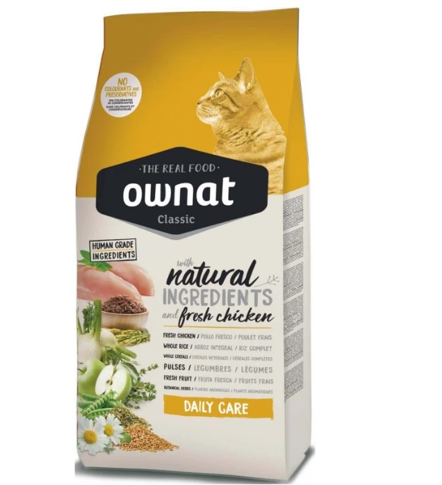 Ownat Classic Daily Care pour chat adulte (1.5kg | 4kg | 15kg) - 1.5kg