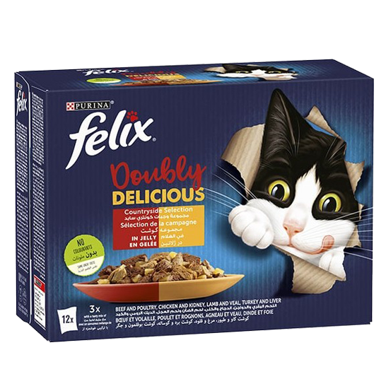 Purina Felix Doubly Delicious Countryside 12x85g
