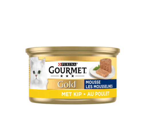 Purina GOURMET GOLD Les Mousselines 85g (saumon | poulet | Thon | boeuf) - Poulet